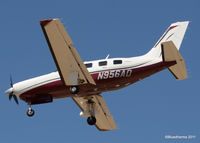 N956AD @ KAPA - 2006 New Piper PA46-350P (N956AD) on final approach. - by Bluedharma
