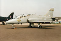 XX228 @ EGVA - Hawk T.1A of 100 Squadron at RAF Leeming on display at the 1994 Intnl Air Tattoo at RAF Fairford. - by Peter Nicholson