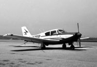 N5755P @ OXR - In a blast from the past, here is N5755P decked out in its original paint scheme, captured in living black-and-white. I don't remember what the original color was. - by Doug Duncan