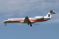 N382SK @ KORD - Chautauqua Airlines/AmericanConnection Embraer EMB-135KL, CHQ5075 on final RWY 28 KORD arriving from KCID. - by Mark Kalfas