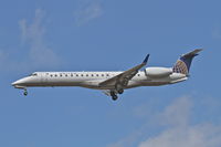 N31131 @ KORD - ExpressJet Airlines/United Express, BTA6106 arriving from KTUL, RWY 28 approach KORD. - by Mark Kalfas