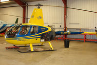 G-DCSE @ EGBW - 1999 Robinson Helicopter Co Inc ROBINSON R44, c/n: 0659 - by Terry Fletcher