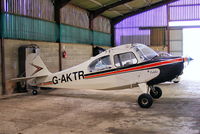 G-AKTR @ EGTW - at Oaksey Park - by Chris Hall