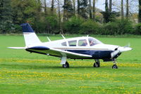 G-BAPW @ EGTW - at Oaksey Park - by Chris Hall