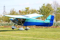 G-TMCB @ X3OV - Departing from Over Farm - by Chris Hall