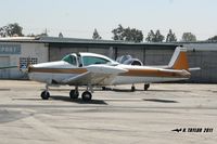 N765EK @ KCCB - Taxiing out for a formation flight with 3 other Navion's - by Nick Taylor Photography