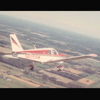 N8358W @ YNG - 1971 in flight photo or N8358W.  I was owner from 1966 thru 1972. - by GERALD R KOLAR