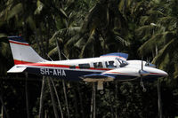 5H-AHA @ HTZA - Landing shot at Zanzibar - by Duncan Kirk