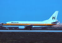 G-MONP @ LMML - B737-300 G-MONP Monarch Airlines - by raymond