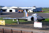 XH903 @ EGBJ - displayed by the airport terminal building - by Chris Hall