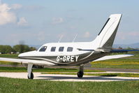 G-GREY @ EGBJ - privately owned - by Chris Hall