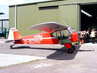 G-BZHU @ EGBJ - with its new wings now fitted - by Chris Hall