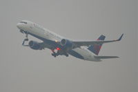 N704X @ KLAX - Delta Airlines Boeing 757-2Q8, N704X departing RWY 25R KLAX. - by Mark Kalfas