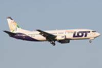 SP-LLE @ LOWW - LOT 737-400 - by Andy Graf-VAP