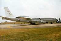 64-14847 @ EGVA - Another view of the RC-135U Combat Sent intelligence aircraft from Offutt AFB, callsign Olive 66, on display at the 1994 Intnl Air Tattoo at RAF Fairford. - by Peter Nicholson