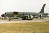 61-0272 @ EGVA - KC-135R Stratotanker, callsign Indy 92, of Grissom AFB's 74th Air Refuelling Squadron on display at the 1994 Intnl Air Tattoo at RAF Fairford. - by Peter Nicholson