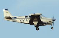 N1979 @ KSAT - Landing 12R - by RWB