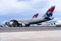 G-MKGA @ EGBP - ex MK Airlines, stored at Kemble - by Chris Hall