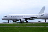 F-GHQH @ EGBP - ex Air France A320 waiting to be scrapped by ASI at Kemble - by Chris Hall