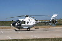 N450MT @ DFW - EC-135 in the Flight Safety parking lot at DFW Airport