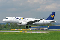 EI-DSM @ LOWL - Alitalia (Air One) Airbus A320-216 landing in LOWL/LNZ - by Janos Palvoelgyi