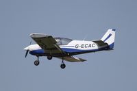 G-ECAC @ EGSH - About to land at Norwich. - by Graham Reeve