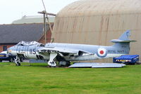 WV911 @ EGDY - stored outside Royal Navy Historic Flight hangar - by Chris Hall