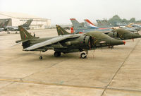 ZD435 @ EGVA - Harrier GR.7, callsign Wildcat 1, of 1 Squadron at RAF Wittering on the flight-line at the 1994 Intnl Air Tattoo at RAF Fairford. - by Peter Nicholson