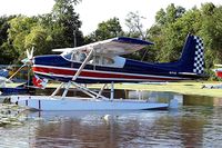 N71K @ 96WI - Cessna 180E [180-51115] Oshkosh-Lake Winnebago Seaplane Base~N 30/07/2008 - by Ray Barber