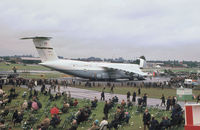 70-0454 @ FAB - This C-5A Galaxy of the 436th Military Airlift Wing at Dover AFB was on display at the 1974 SBAC Farnborough Airshow. - by Peter Nicholson