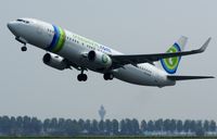 PH-HSW @ EHAM - Just after take off from the Polderbaan - by Jan Bekker