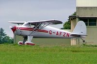 G-AFZN @ EGBP - Luscombe 8A Silvaire [1186] Kemble~G 02/07/2005 - by Ray Barber