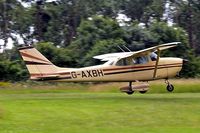 G-AXBH @ EGHP - R/Cessna F.172H Skyhawk [0571] Popham~G 29/06/2008 - by Ray Barber