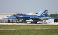 166899 @ LAL - EA-18G Growler in retro colors - by Florida Metal
