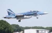 166899 @ LAL - EA-18G Growler in retro colors - by Florida Metal