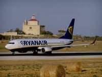 EI-EBV @ LMML - B738 EI-EBV Ryanair - by raymond