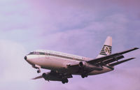 EI-ASG @ LHR - Boeing 737-248 of Aer Lingus on final approach to Heathrow in November 1974. - by Peter Nicholson