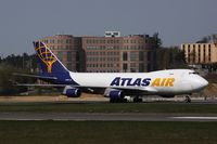 N419MC @ ELLX - Atlas Air, a daily visitor at LUX - by Raybin