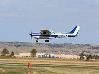 N550AM @ KAPA - Landing 35L - by Zac G