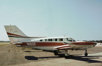 N8GF @ MCO - Cessna 402B Businessliner as seen at Orlando in November 1979. - by Peter Nicholson