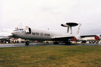 LX-N90457 @ MHZ - E-3A Sentry of the NATO Airborne Early Warning Force on display at the 1995 RAF Mildenhall Air Fete. - by Peter Nicholson