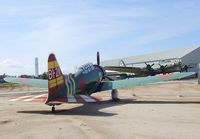 41-1414 - Vultee BT-13 Valiant (converted to represent an Aichi D3A VAL divebomber) at the March Field Air Museum, Riverside CA - by Ingo Warnecke