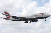 G-CIVJ @ MIA - British 747-400