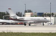 N255QS @ MIA - Net Jets Falcon 2000 - by Florida Metal