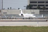 N529QS @ MIA - Gulfstream 550 - by Florida Metal