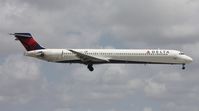 N906DA @ MIA - Delta MD-90 - by Florida Metal