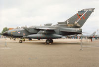 ZA559 @ MHZ - Tornado GR.1 of RAF Lossiemouth's 15[Reserve] Squadron with 80th anniversary markings on display at the 1995 RAF Mildenhall Air Fete. - by Peter Nicholson