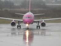 HA-LPO @ EGGW - Taken on a wet February morning at Luton whilst waiting to fly to Cyprus - by Steve Staunton