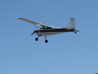 N6451X @ SZP - 1960 Cessna 180D, Continental O-470-S 230 Hp, takeoff climb Rwy 04 - by Doug Robertson