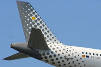 EC-JZI @ EGLL - Vueling Airlines - by Chris Hall